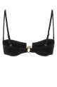Black stretch nylon Hommond bikini top REINA OLGA (HAMMONDTOP)