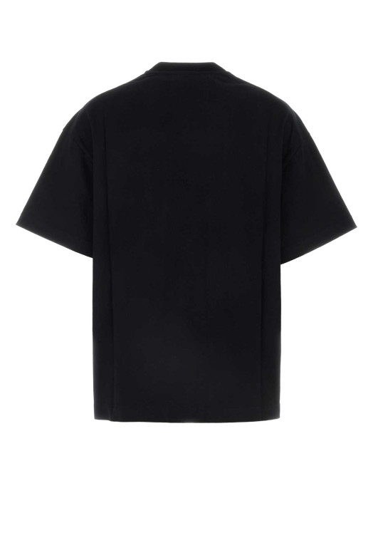 Black cotton t-shirt JIL SANDER (J03GC0137J20243)