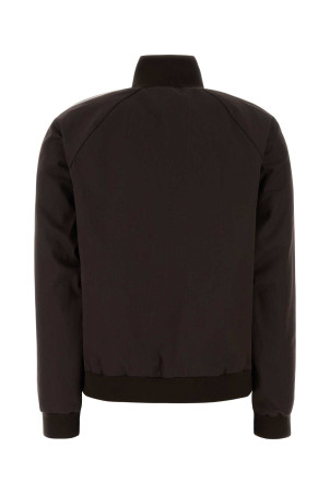 Chocolate cotton jacket MIU MIU (ML1466SOOO19CT)