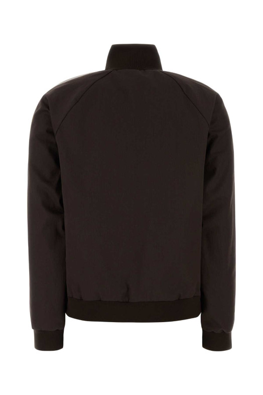 Chocolate cotton jacket MIU MIU (ML1466SOOO19CT)