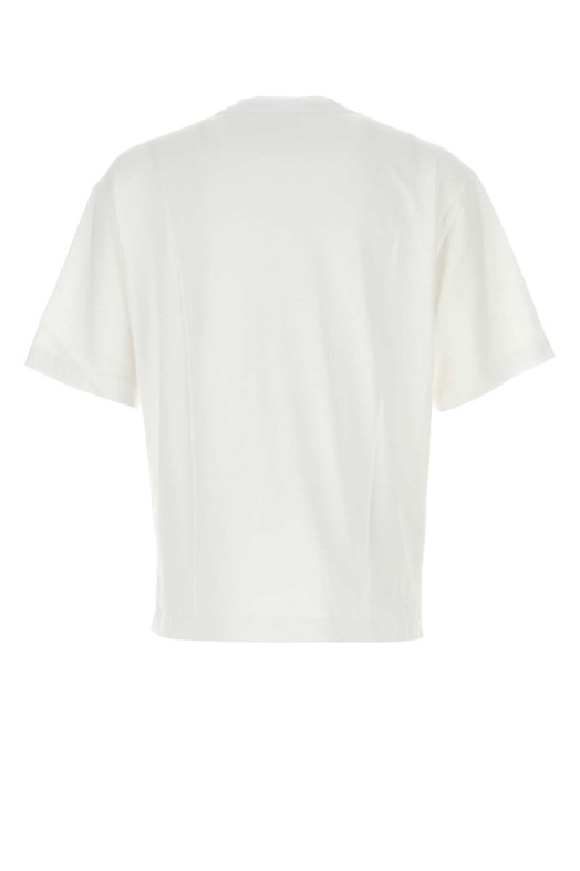 White cotton t-shirt MAISON KITSUNE (OM00123KJ0119)