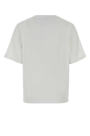 White cotton t-shirt MAISON KITSUNE (OW00130KJ0119)