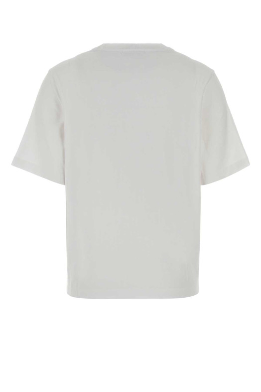 White cotton t-shirt MAISON KITSUNE (OW00130KJ0119)