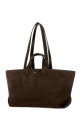 Dark brown suede Le Drummer shopping bag A.P.C. (PXCALF67057)
