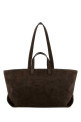 Dark brown suede Le Drummer shopping bag A.P.C. (PXCALF67057)