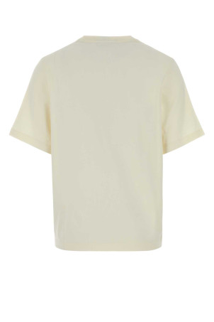 Ivory cotton t-shirt MAISON KITSUNE (QW00114KJ0119)