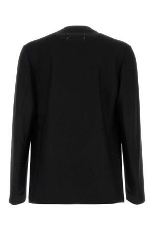 Black wool blazer MAISON MARGIELA (S50BN0318S47782)