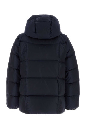 Navy blue nylon down jacket Denim DSQUARED (S71AN0643S53817)