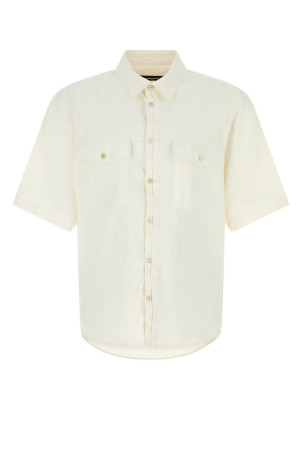 White linen shirt White DSQUARED (S74DM0979D35457)
