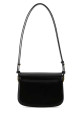 Black leather shoulder bag AMI (ULL719AL0139)