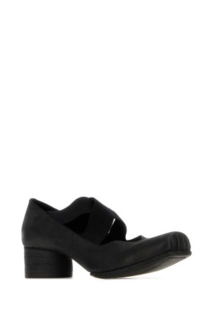 Black leather pumps UMA WANG (US9101)