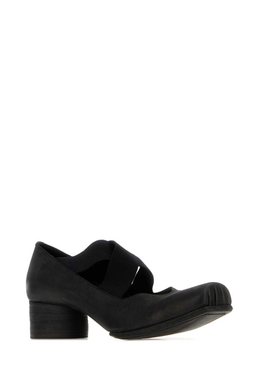 Black leather pumps UMA WANG (US9101)