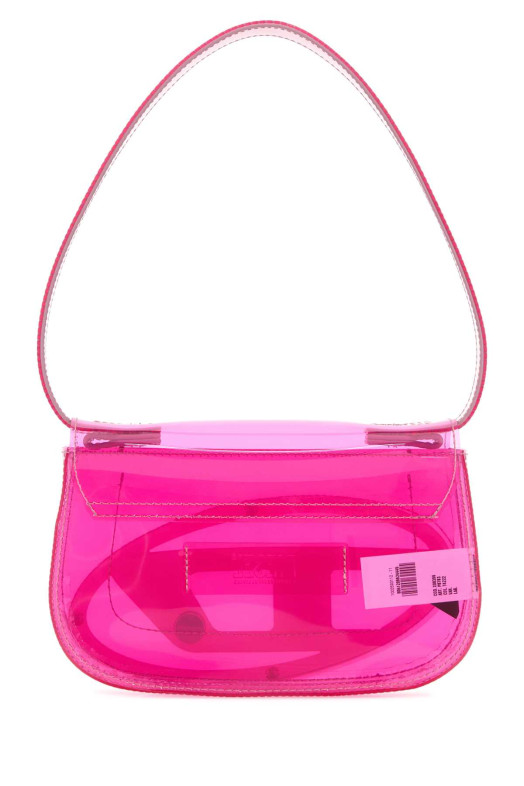 Fuchsia rubber 1DR shoulder bag DIESEL (X08396P8763)
