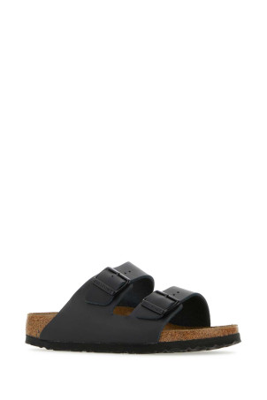 Black leather Arizona slippers Black BIRKENSTOCK (051193)