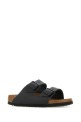 Black leather Arizona slippers Black BIRKENSTOCK (051193)