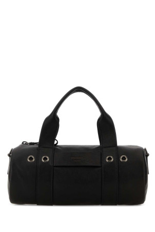 Black leather Prada Route handbag Black PRADA (1BB1622HFQ)