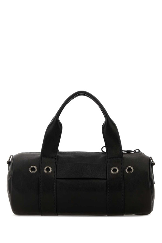 Black leather Prada Route handbag Black PRADA (1BB1622HFQ)