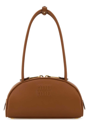 Caramel leather Beau shoulder bag MIU MIU (5BB1922CRW)