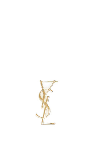 Gold metal Cassandre earring SAINT LAURENT (746670Y1500)