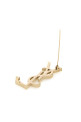 Gold metal Cassandre brooch SAINT LAURENT (804317Y1500)