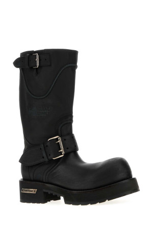 Black leather Venom boots BALENCIAGA (833581WCAL1)