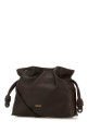 Chocolate nappa leather mini Flamenco clutch Bordeaux LOEWE (A411FC2XA6)