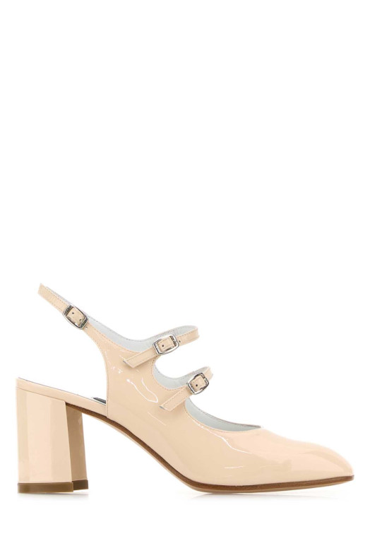 Sand leather Banana pumps Beige CAREL PARIS (BANANA)