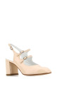 Sand leather Banana pumps Beige CAREL PARIS (BANANA)