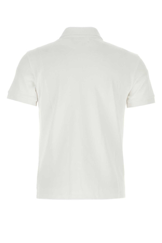 White piquet polo shirt White AMI (BFUPL001760)