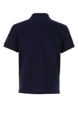 Navy blue piquet polo shirt Fuchsia AMI (BFUPL001760)