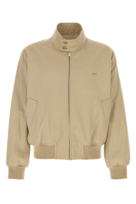 Beige cotton jacket A.P.C. (COHLCH32047)