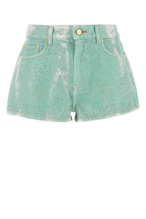 Two-tone denim shorts GANNI (J1735)
