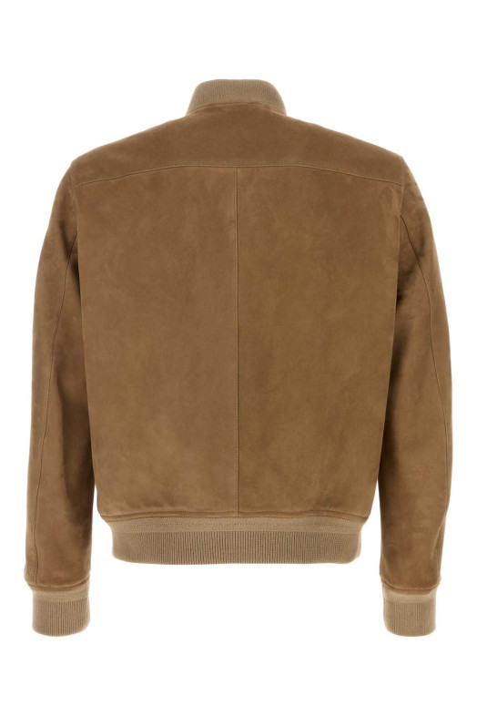 Biscuit suede jacket TOM FORD (LBS087LMS027)