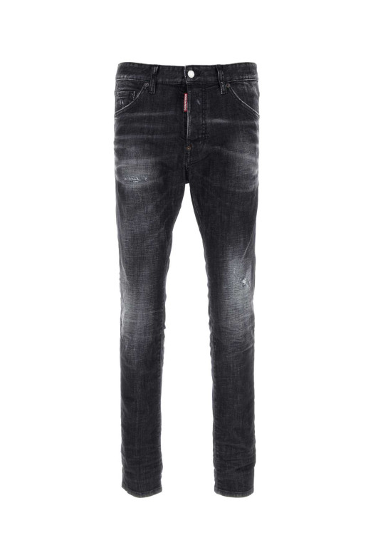 Black stretch denim Cool Guy jeans DSQUARED (S74LB1724S30357)