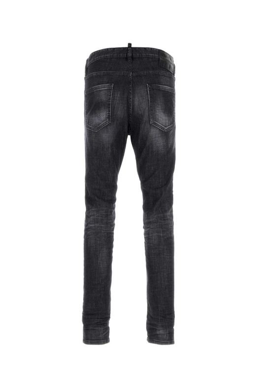 Black stretch denim Cool Guy jeans DSQUARED (S74LB1724S30357)