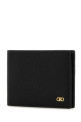 Black leather wallet Black SALVATORE FERRAGAMO (661451775644)