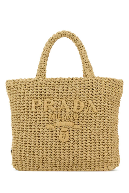 Raffia shopping bag PRADA (1BG422VOUL2C2T)