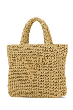 Raffia shopping bag PRADA (1BG422VOUL2C2T)