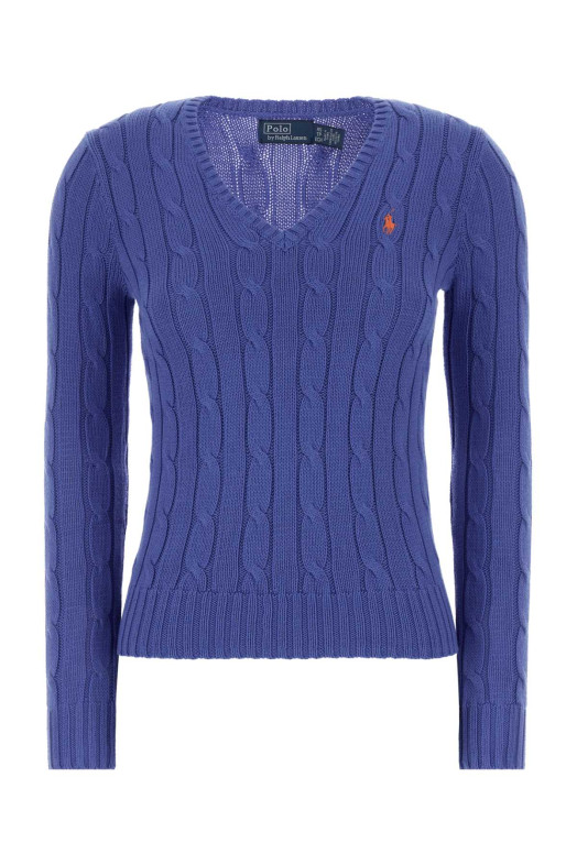 Blue cotton sweater Lilac POLO RALPH LAUREN (211971870)
