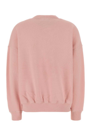 Pink cotton blend oversize sweatshirt POLO RALPH LAUREN (211A96258)