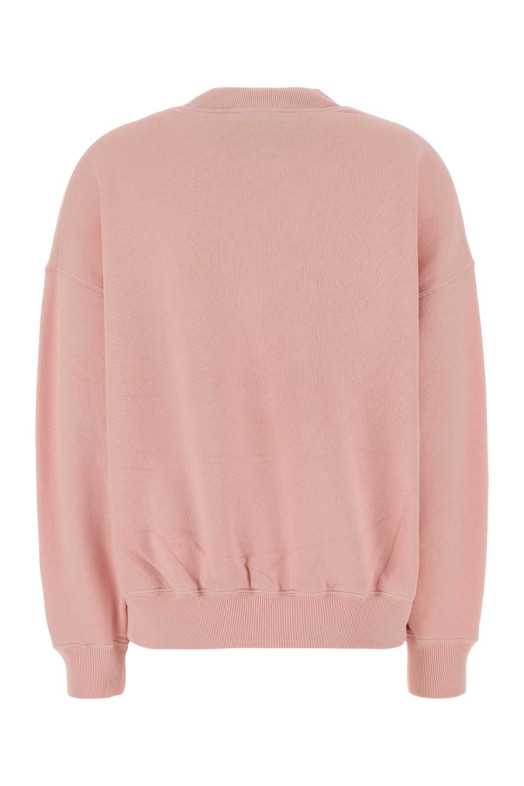 Pink cotton blend oversize sweatshirt POLO RALPH LAUREN (211A96258)