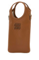 Caramel leather phone case MIU MIU (5ZT0802CRW)