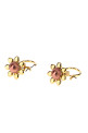Gold metal Capucine earrings VIVIENNE WESTWOOD (6202017T02R997)