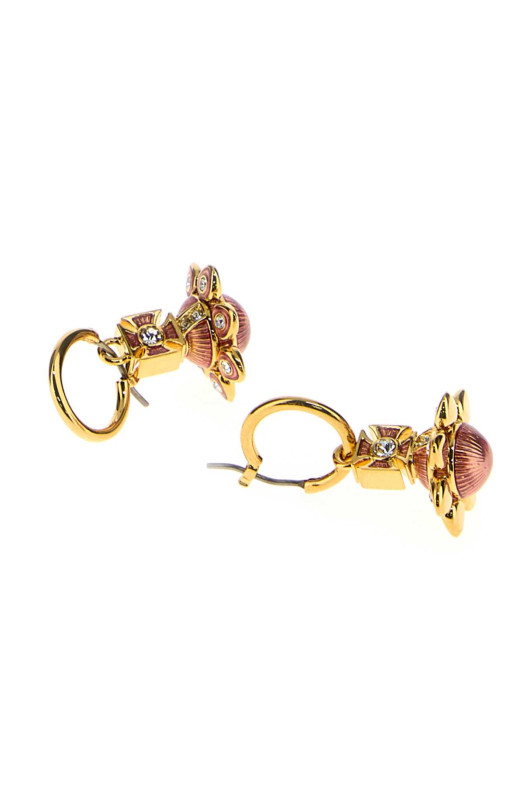Gold metal Capucine earrings VIVIENNE WESTWOOD (6202017T02R997)