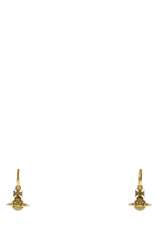 Gold metal Capucine earrings VIVIENNE WESTWOOD (6202017T02R998)