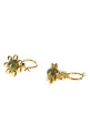Gold metal Capucine earrings VIVIENNE WESTWOOD (6202017T02R998)