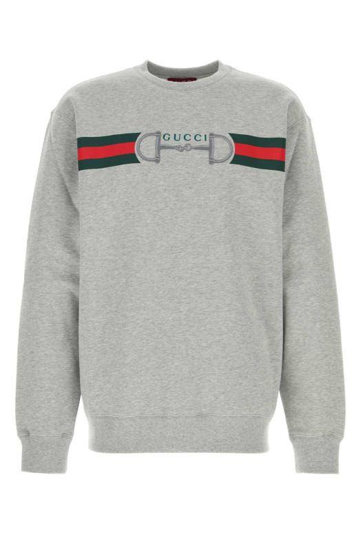 Grey cotton sweatshirt GUCCI (848737XJHOK)