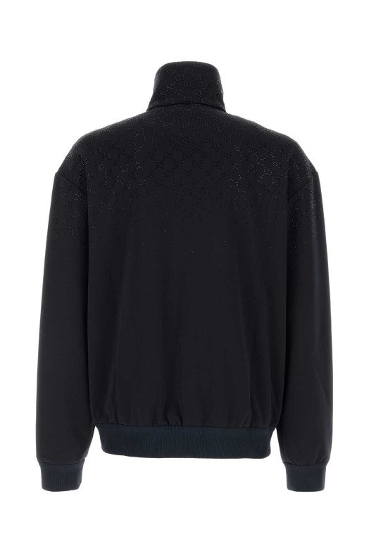 Midnight blue tech jersey sweatshirt GUCCI (852675XJHML)