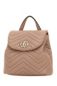 Pink leather mini GG Marmont backpack GUCCI (855921AAFXD)