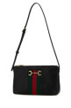 Black leather shoulder bag GUCCI (867130AAGOQ)